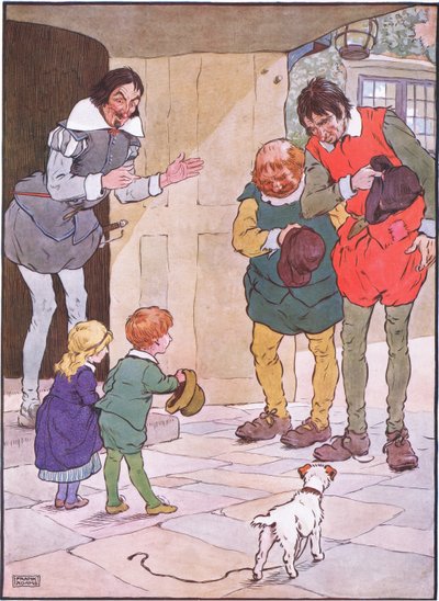 These prate and prattle pleasantly and gaily ride away by Frank Adams